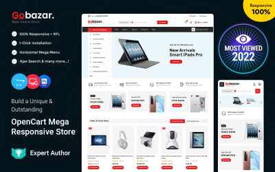 Gobazar – Mercato elettronico OpenCart Store