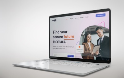 Shara - Страхування та фінанси HTML5 шаблон