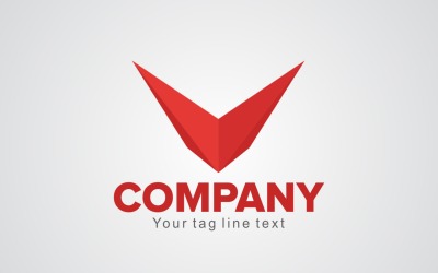 Vállalati logó tervezősablon