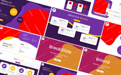 Briand Powerpoint sablon