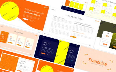 Modello PowerPoint in franchising