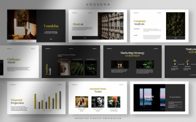 Vouskha - Merész professzionális marketingstratégiai bemutató