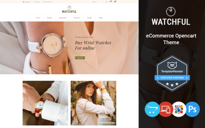 Watchful - Watch Store OpenCart 3 Thème
