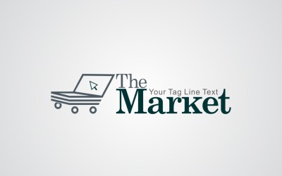 A Market Logo Design sablon