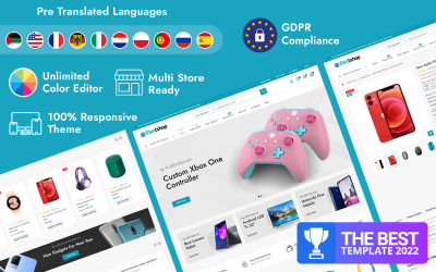 Electshop — тема Prestashop для магазина электроники и цифровой техники