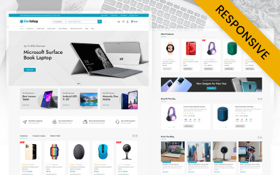 Electshop - Тема Prestashop для магазину електроніки та цифрових магазинів