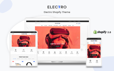 Elektro- Elektronik ve Gadget'lar Premium Shopify Teması