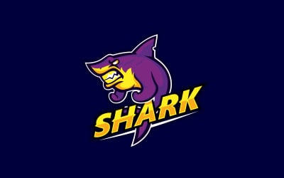 Koncepcja projektowania logo maskotki rekina