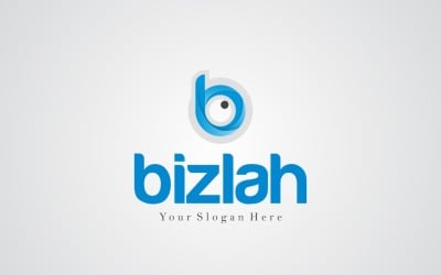 Modèle de conception de logo Bizlah