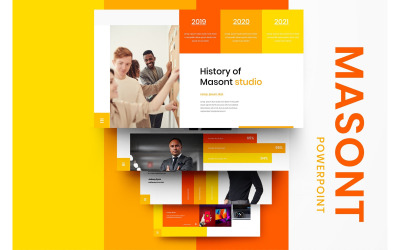Masont - Business PowerPoint sablon