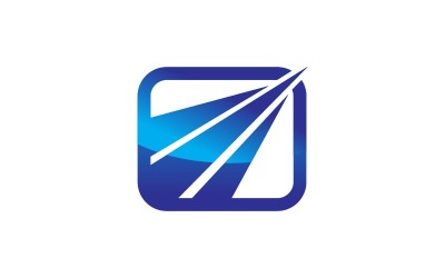 Számviteli adó Pénzügyi üzleti sablon vektor logo