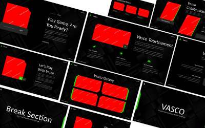 Vasco Powerpoint sablon
