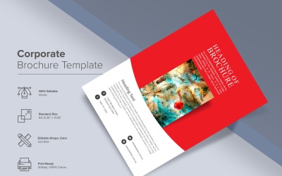 Cadeauwinkel Brochure Sjabloon