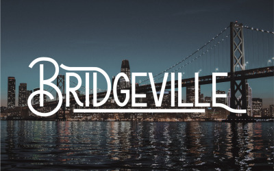 Carattere di visualizzazione classico Bridgeville
