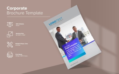 Corporate Biasness Brochure Design Template
