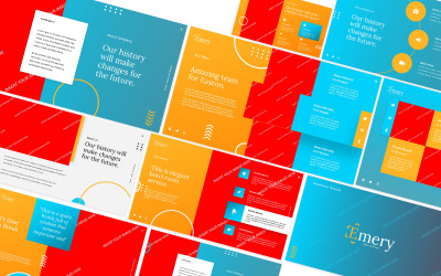 Emery Powerpoint sablon