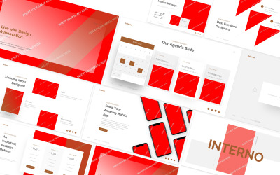 Interno Powerpoint sablon