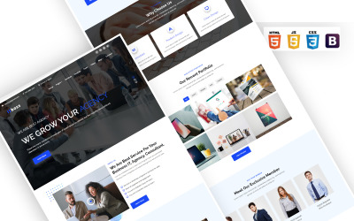 ITboss - IT and Business Consulting Szablon nowoczesnej strony internetowej