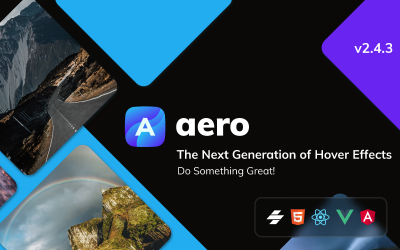 Aero - Efectos de desplazamiento de imagen JavaScript