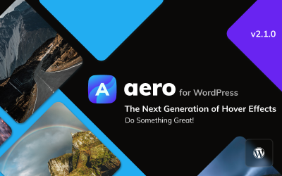 Aero para WordPress - Plug-in de efeitos de foco de imagem para WordPress