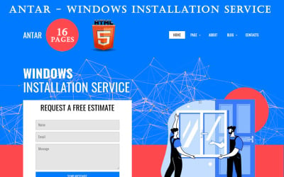 ANTAR - Windows Installation Service HTML Version Of The Template