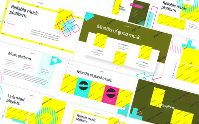 Wavefrån Google Slides -mall