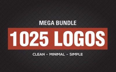 Paquete de 1025 logotipos Mega Premium (NUEVO)