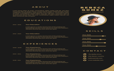 Professionally Designed Resumes Template - TemplateMonster