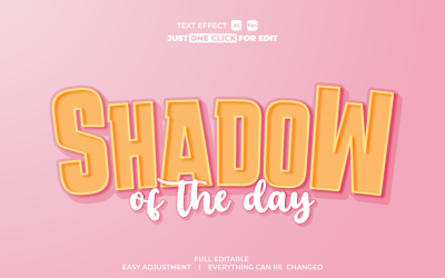 Efecto de texto vectorial editable Vol 73