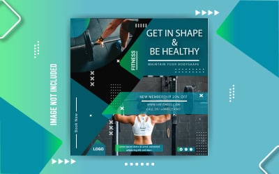 Gym social media Sale Banner