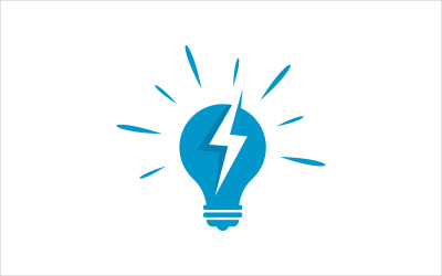Plantilla de vector eléctrico inteligente