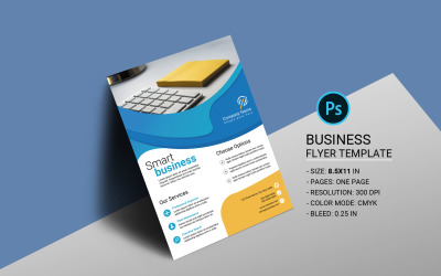 Szablon tożsamości korporacyjnej Smart Business Flyer
