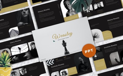 Weasley - Minimalny PowerPoint