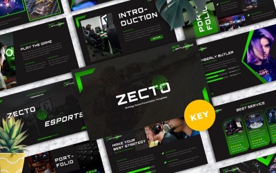 Zecto - Esports játék Keynote