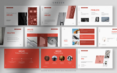 Greuze - Temiz Modern İş Sahası Sunumu