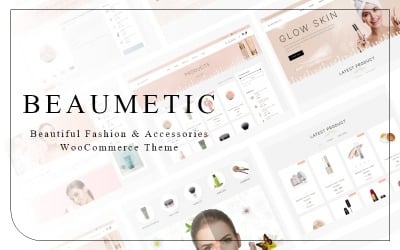 Beaumetic - косметическая тема WordPress для WooCommerce