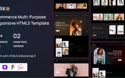 Mirko - Modèle HTML5 réactif polyvalent pour le commerce électronique