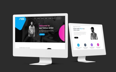 Shuvo | Šablona úvodní stránky Tattoo Studio HTML5