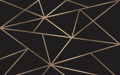 Abstract Golden Lines Pattern Background