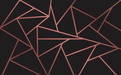 Moderner Mosaik-Hintergrund in Gold und Schwarz