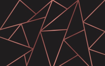 Mosaico di lusso oro e sfondo nero