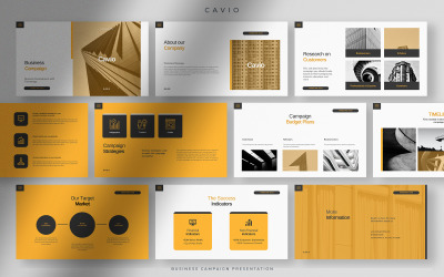 Cavio - Presentation av affärskampanj för raffinerad olja