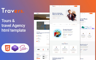 Travers - Modello Html5 per tour e viaggi
