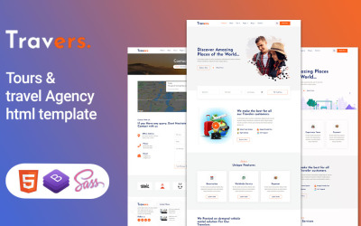 Travers - Tour and Travel HTML5 mall