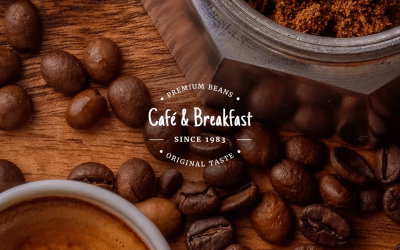 Café et petit-déjeuner - Modèle Drupal réactif