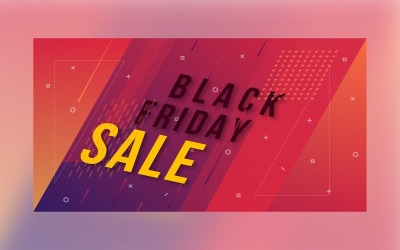 Fantastic Black Friday Banner Design Template