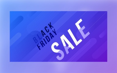 Modern Black Friday Banner Design Template