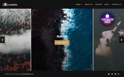 Fotoaparát - Fotografie a portfolio Joomla 4 Template