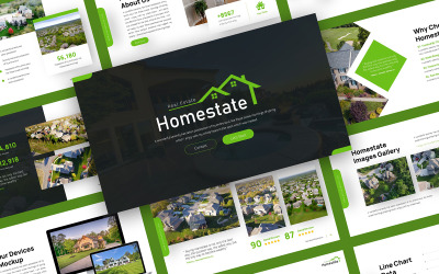 Homestate - Real Estate PowerPoint Template