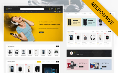 Intron Mega Elektronik Mağazası WooCommerce Teması